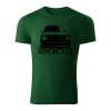 bmw 2002 panske tricko 180 g m2 cierna tmavozelena