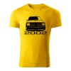 bmw 2002 panske tricko 180 g m2 cierna zlta