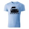 bmw 2002 panske tricko 180 g m2 cierna nebeska modra