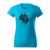 toyota splash damske tricko cierna tyrkysova