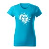 toyota splash damske tricko biela tyrkysova