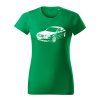 volkswagen passat b55 damske tricko biela travova zelena