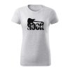 rock damske tricko 3 bledosiva
