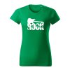 rock damske tricko 4 travova zelena