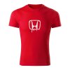 honda splash panske tricko 180 g m2 biela cervena
