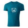 honda splash panske tricko 180 g m2 biela petrolejova modra