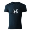 honda splash panske tricko 180 g m2 biela tmavomodra