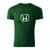 honda splash panske tricko 180 g m2 biela tmavozelena