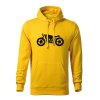 cafe racer panska mikina zlta
