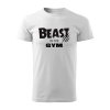 beast in the gym panske tricko 1 biela