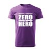 from zero to hero panske tricko 2 fialova