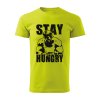 stay hungry panske tricko 1 limetkova