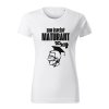 uspesny maturant damske tricko 1 biela