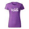 power damske tricko 2 fialova