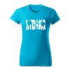 strong girl damske tricko 1 tyrkysova