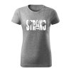 strong girl damske tricko 1 tmavosivá