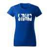 strong girl damske tricko 1 kralovska modra