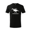spinosaurus detske tricko 1 cierna