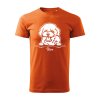 bison panske tricko 2 oranzova