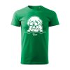 bison panske tricko 2 travova zelena