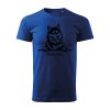 sibirsky husky panske tricko 1 kralovska modra