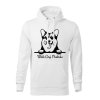 Welsh Corgi Pembroke panska mikina 1 biela