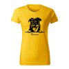 beauceron terier damske tricko 1 zlta