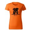 beauceron terier damske tricko 1 oranzova