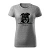 beauceron terier damske tricko 1 tmavosivá