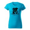 beauceron terier damske tricko 1 tyrkysova