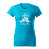 jack rusel terier damske tricko 2 tyrkysova