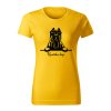 kanarska doga damske tricko 1 zlta