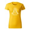 kanarska doga damske tricko 2 zlta