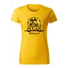 maltezsky psik stavac damske tricko 1 zlta