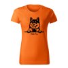 shiba inu damske tricko 1 oranzova