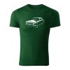 volga 24 panske tricko biela tmavozelena