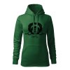 shih tzu damska mikina 1 tmavozelena