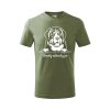 bernsky salasnicky pes detske tricko 2 khaki