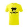 jack rusel terier detske tricko 1 citronova