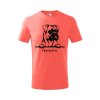 nemecky boxer detske tricko 1 koralová