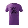 rodezsky ridgeback detske tricko 2 fialova