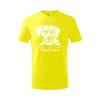 rodezsky ridgeback detske tricko 1 citronova