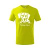 rodezsky ridgeback detske tricko 1 limetkova
