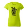 mačka damske tricko 1 limetkova