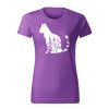 macka flor dámske tričko 4 fialova