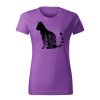 macka flor dámske tričko 3 fialova