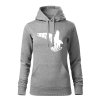 orol flor dámska mikina 2 siva