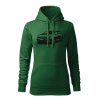 volkswagen passat b8 side damska mikina 1 tmavozelena