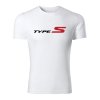 type s panske tricko biela