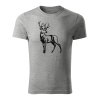 deer draw panske tricko tmavosiva